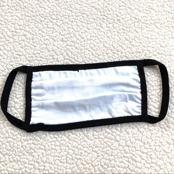 ❤️ 5 for $15 Zenana Star Print Sky Blue Face Mask - Picture 6 of 8